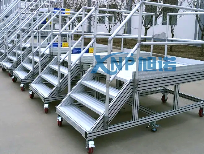 工业铝型材检修平台设计要点.jpg 工业铝型材检修平台设计要点.jpg