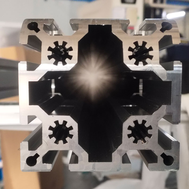 10mm槽宽100100铝型材